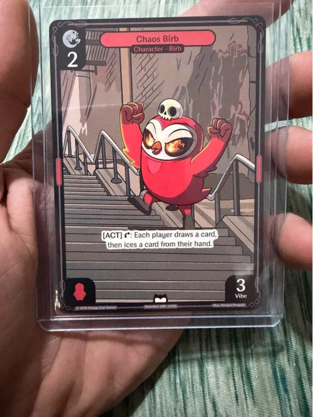 Chaos Birb Pudgy Penguin Series 3 Vibes 8/195 Card